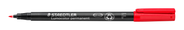 Folienstift Universalstift Lumocolor permanent, rot